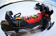 Full Day Snowmobiling & Ice Fishing - Saariselkä