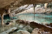 Turtle snorkeling and visit of an underground cenote with food