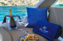 Cagliari tour snorkeling equipment for children drinks and snacks
