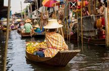 Floating Market and Railway Market Tour in Bangkok