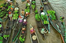 Floating Market and Railway Market Tour in Bangkok