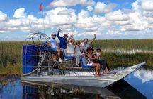 60 Minute Small Group Semi Private Everglades River Of Grass Airboat Charter
