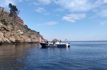 Boat Tour to Giardini Naxos and Taormina Bathing Caves