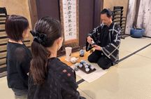 Japanese Green TEA 1-hour Experience Sencha and Gyokuro