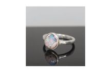 Create your own Silver Ring with Mexican Opal