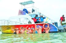 Private boat experience in punta cana and snorkeling
