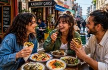 Vegetarian Kadıköy Street Food Crawl Simit and Mezze Feast