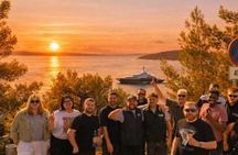Split Sunset Tour Bus Ride & Diocletian's Palace Walking Tour