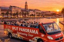 Split Sunset Tour Bus Ride & Diocletian's Palace Walking Tour