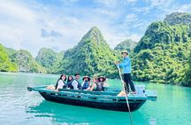 From Halong Area: Luxury Cruise Explore the beauty of Lan Ha Bay