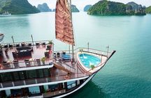 Premium Overnight Cruise in Halong Bay & Lan Ha Bay from Hanoi