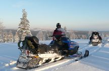 Full Day Snowmobiling & Ice Fishing - Saariselkä