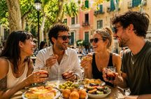 Vegetarian Barcelona Tapas and Wine Tour in Gracia Full Meal
