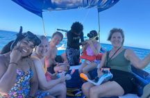 Roatan Two Stop Snorkeling Site with Beach Club