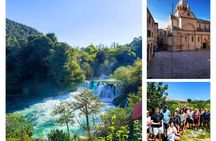 From Split: Krka waterfalls small size tour
