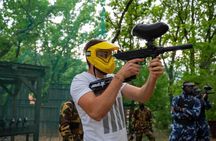 Omis Forest Paintball Battle with 300 Balls and Full Gear