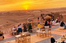 Agafay Desert Camel Ride Sunset Dinner and Live Moroccan Show