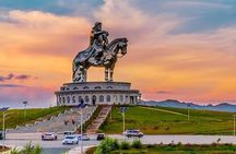 Private Day Tour Genghis Khan complex Terelj NP Camel ride Eagle