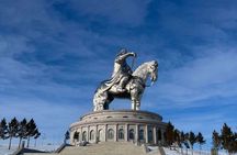 Private Day Tour Genghis Khan complex Terelj NP Camel ride Eagle