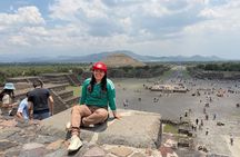 Teotihuacan guided tour Pick up breakfast cave or terrace