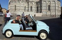 Florence Private Tour in Vintage Fiat 500 with Panoramic Views