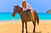 Caribbean Sunset Horseback Experience in Punta Cana