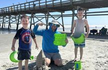 Sand Castle Building Lesson in North Myrtle Beach