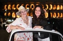 Rome by night Fiat 500 Vintage experience, with a local