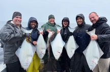 Ketchikan Private Halibut Fishing and Whale Watching Activity