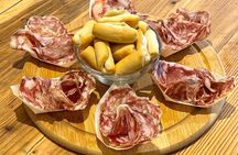 Tasting of Venetian cicchetti among the olive trees at Lake Garda