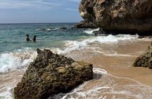 Curacao Private Jeep Off Road Tour to Sea Turtle Swim FULL DAY