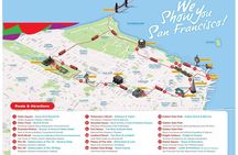 Hop-On Hop-Off Deluxe Bus Tour of San Francisco: 2 Days, 20 Stops