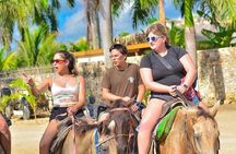 Horseback Riding & Buggy Adventure to Macao Beach and Water Cave
