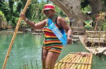 Montego Bay PRIVATE Bamboo Rafting with Limestone Massage