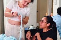 Tissue Workshop with Hands in Cancun