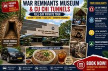War Remnants Museum and Cu Chi Tunnels Full-Day Private Tour