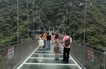 Guangzhou: Gulong Gorge Glass Skywalk & Go-Kart Adventure