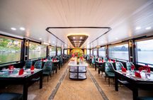 Halong Excursion Premium Cruise with Lunch, Kayak & Sunset Party