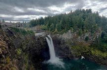 From Seattle to Snoqualmie Falls and Wineries Private Tour