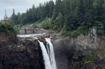 From Seattle to Snoqualmie Falls and Wineries Private Tour