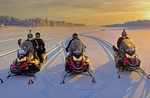 Rovaniemi: Snowmobile Wilderness Tour, Small Group & Local Guide