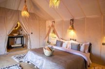 Erg Chebbi Camel Trek. overnight at luxury camp