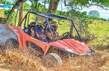 Extrama Route in Buggies Visit Cenote indigena and Playa Virgen