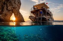 Alanya Relaxing Boat Tour with BBQ Lunch and Transfer