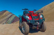 Rainbow Mountain and Red Valley ATV Tour Full-Day Adventure