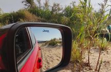 From Corfu Port: Private Jeep Adventure with Views & Swimming
