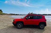 From Corfu Port: Private Jeep Adventure with Views & Swimming