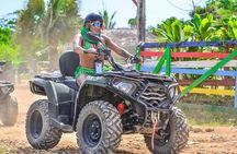 Small group ATV Adventure to Water Cave and Macao Beach