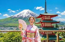 Mount Fuji, Hakone, Owakudani, Chureito Pagoda and Oshino Hakkai
