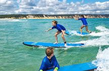 Rainbow Beach: Surf Lesson Safari & Beach 4WD Double Island Point